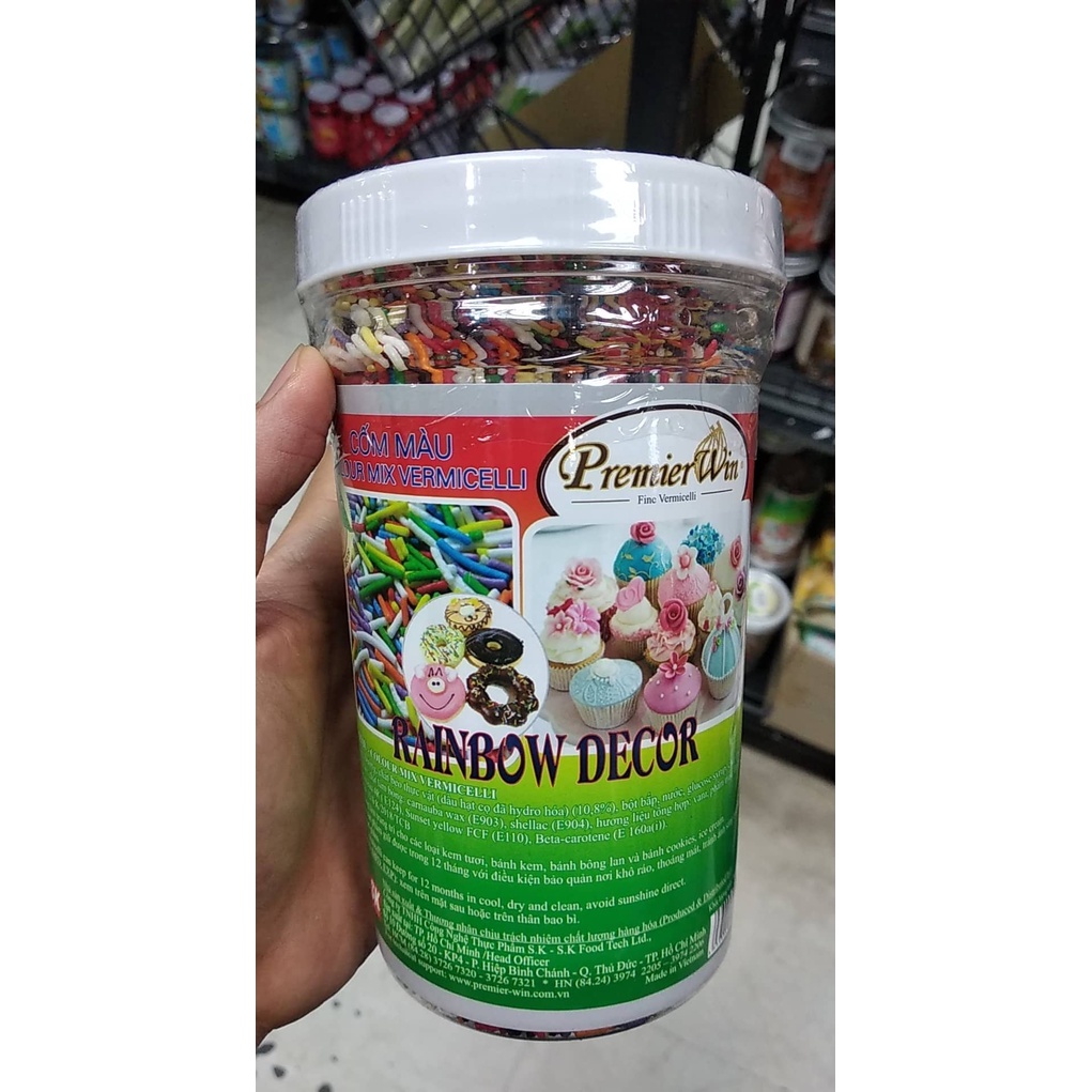 100g Socola Cốm màu Premier Win