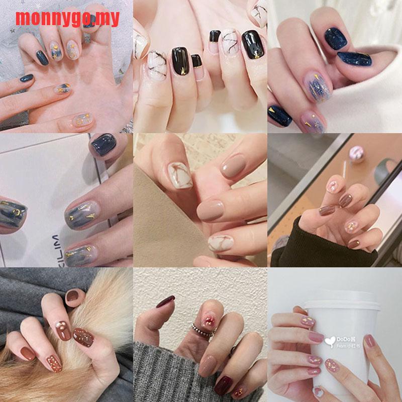 Set 14 Móng Tay Giả Bằng Acrylic Ốp