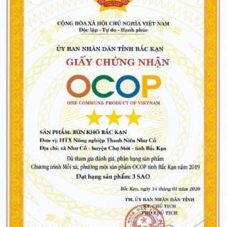 Bún khô Bắc Kạn 1kg