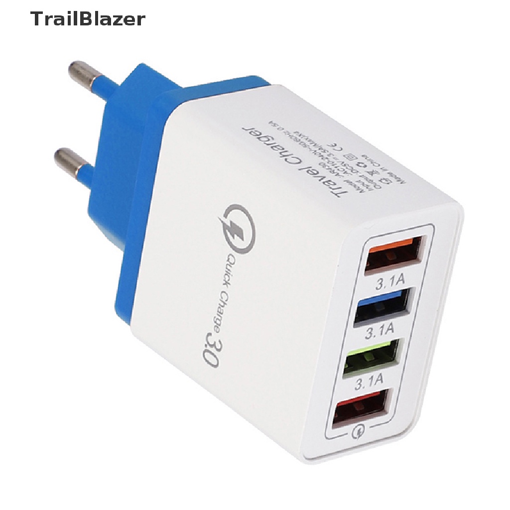 Củ sạc thiết kế 4 cổng usb 3.0 tiện dụng