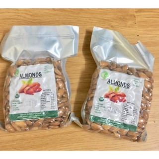 Hạnh nhân sống tách vỏ hút chân không 300gr