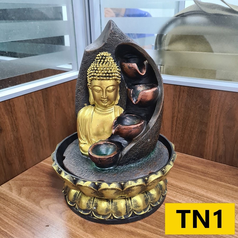 AQUA DECOR THANH LÝ  Thác nước phong thủy tượng phật bình an