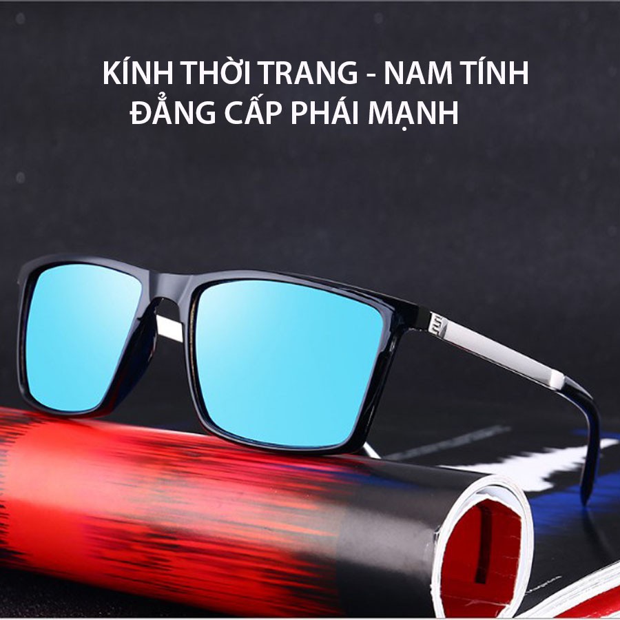 Kính râm Nam cao cấp đeo cực ôm cam kết bảo hành 1 đổi 1 nếu lỗi sản phẩm hàng cực đẹp và sang