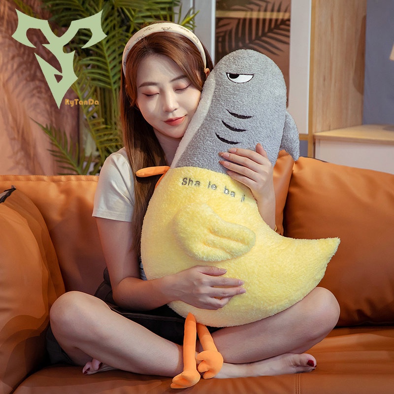 Đồ chơi nhồi bông Hình Cá Mập Dễ Thương Cho Bé