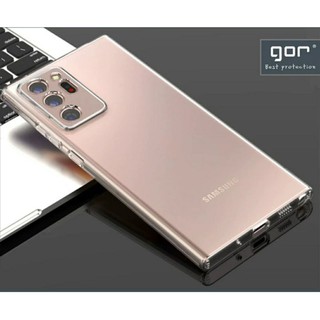 Ốp lưng Gor TPU cho Samsung Note 20/ Note 20 S21 / S21 Plus/ S21 Ultra Ultra Bảo vệ camera ( Trong suốt )