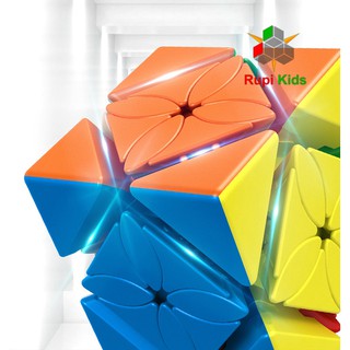 Rubik biến thể 💚 MeiLong Maple 💚 Leaf Skewb