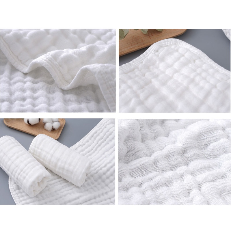 Khăn Tắm Cotton Hình Vuông 35*75cm Mềm Mại Cho Bé