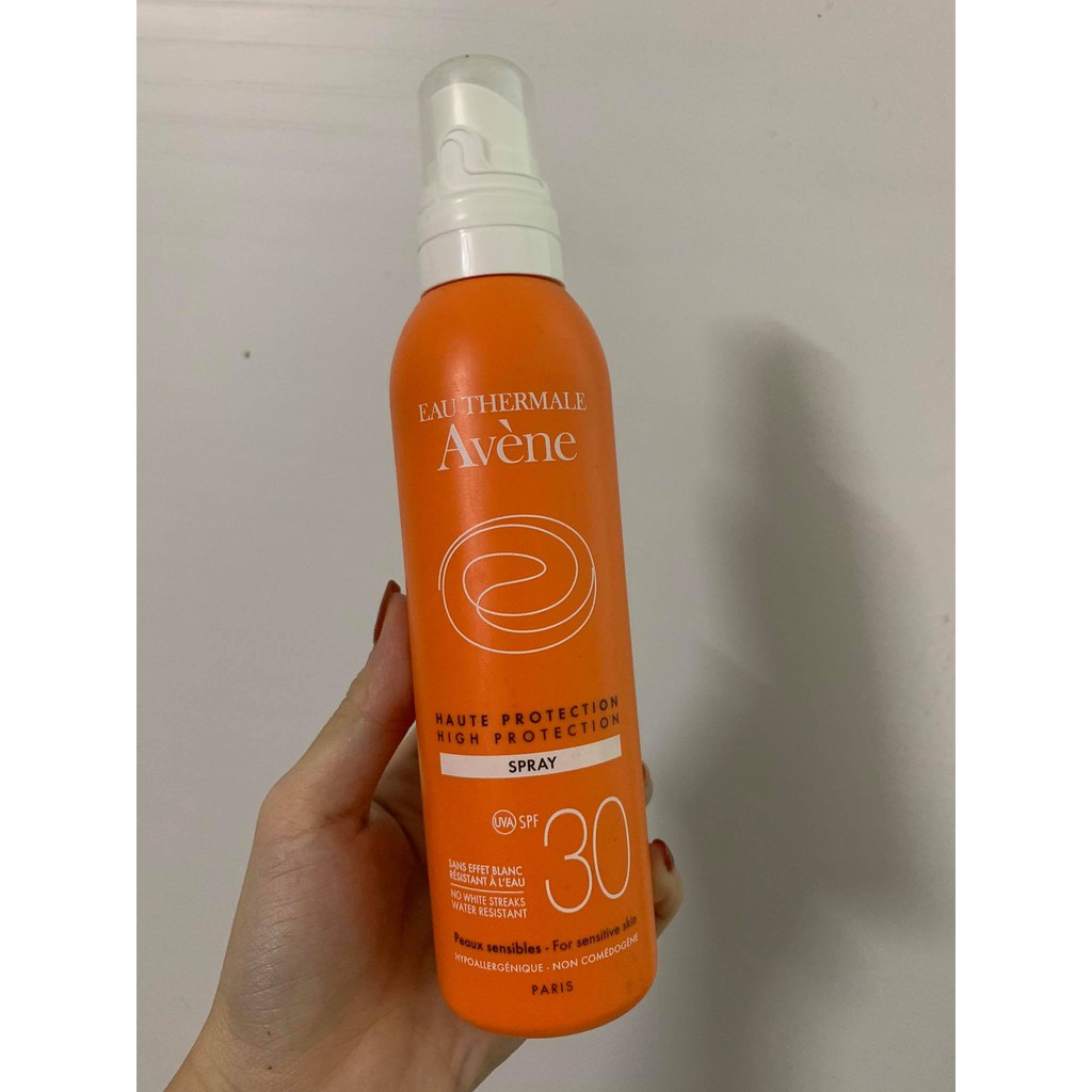 [Thanh lý] Xịt chống nắng Avène SPF50+ 200ml