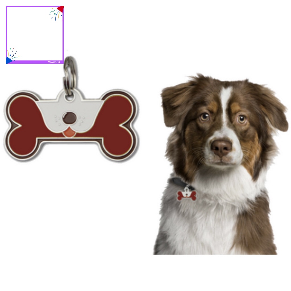 Thẻ ID Đeo Cổ Cho Thú Cưng Chống Rỉ Sét Bền Bỉ