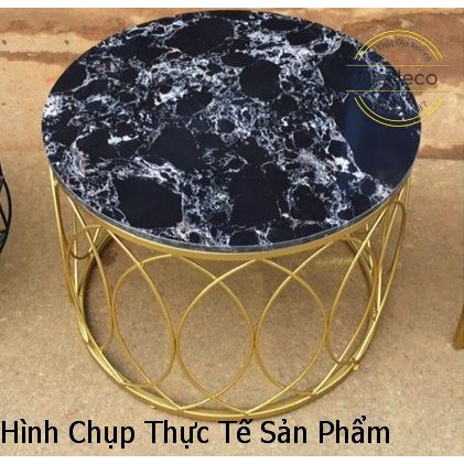 Bàn Trà Sofa Tròn Chân Sắt Hình Lồng Đèn Giá Rẻ TPHCM