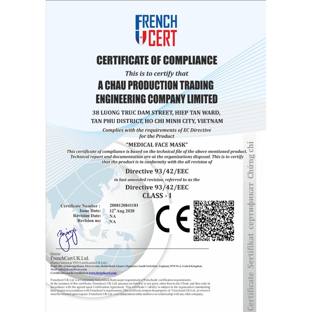 Kính chống giọt bắn ASIA phòng dịch có khả năng ngăn đọng hơi thở, sương và chống tia uv x400