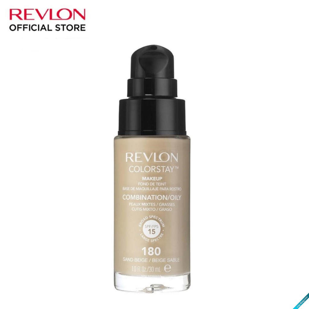Kem nền lâu phai Revlon Colorstay 24h SPF 15 30ml - 180 Sand Beige (HSD dưới 8 tháng) | BigBuy360 - bigbuy360.vn