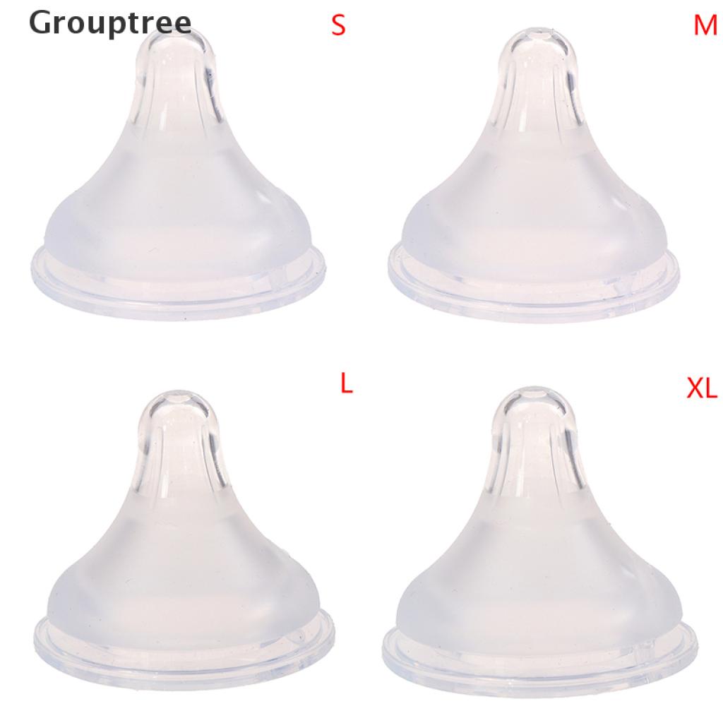 Ti giả bằng silicon mềm thay thế cho bình sữa em bé