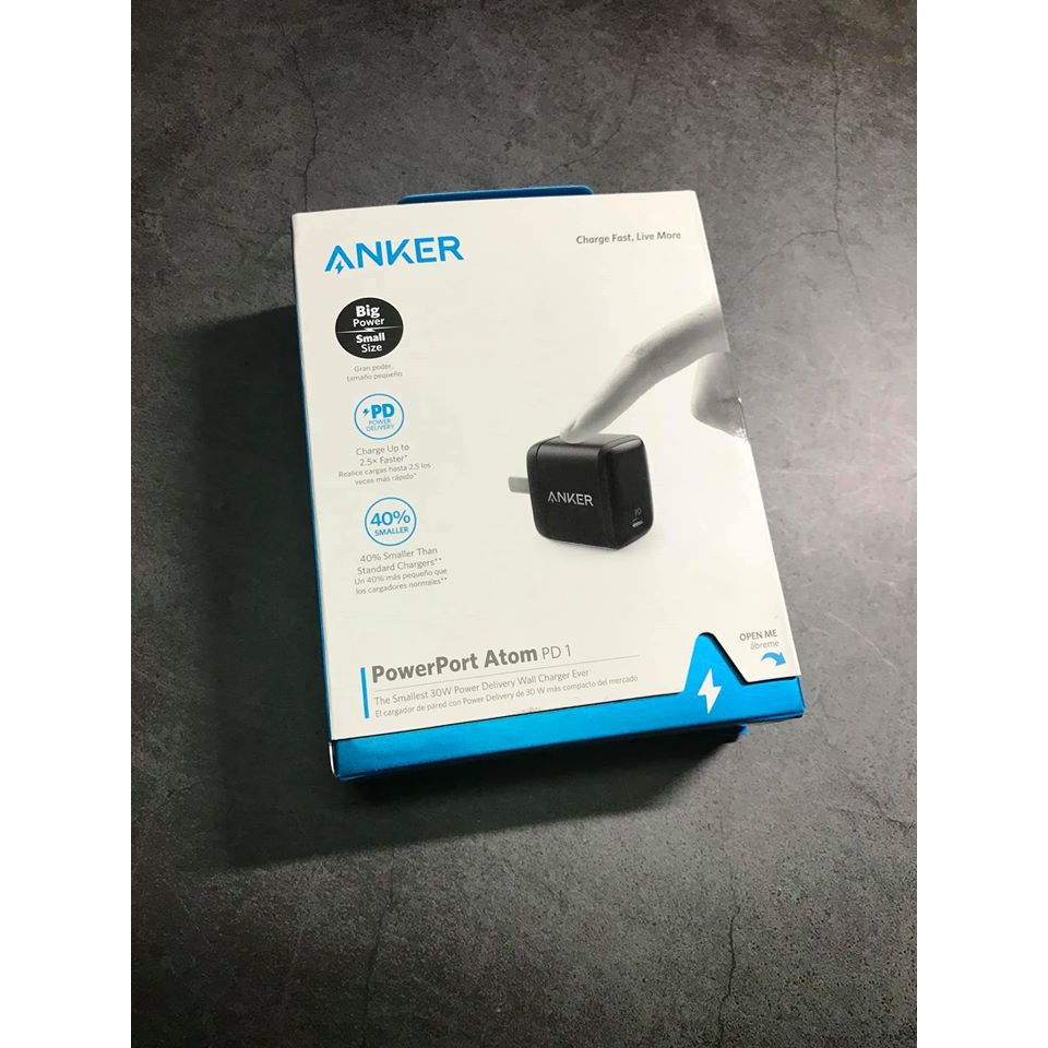 Sạc ANKER Power Port PD 1 30W - Mã A2017