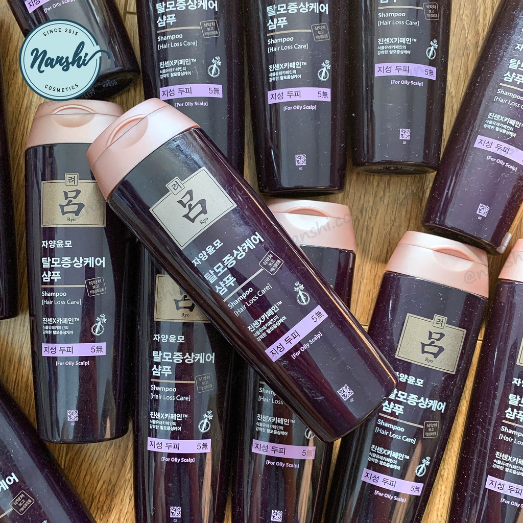 Dầu Gội Cao Cấp Ryo Hàn Quốc 180ml