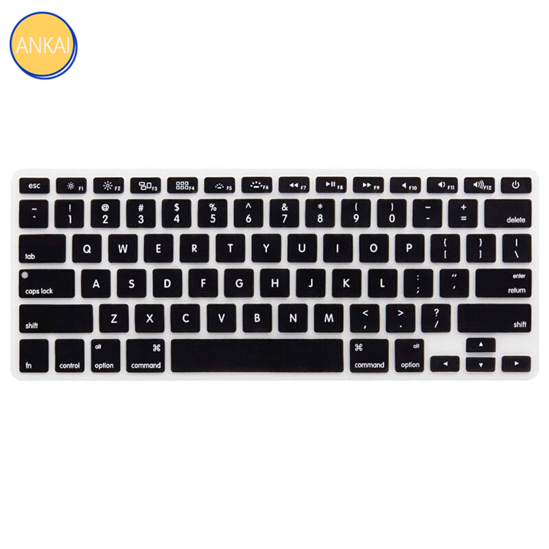 Miếng Dán Bàn Phím Bằng Silicon Ankai Cho Apple Macbook Air Pro 11.6 12 13.3 15.4