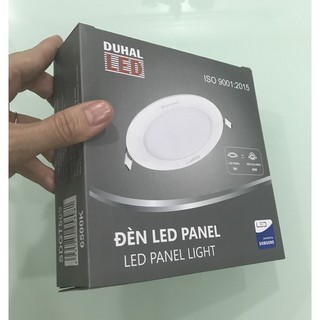 Đèn panel tròn âm trần siêu mỏng Duhal 9W