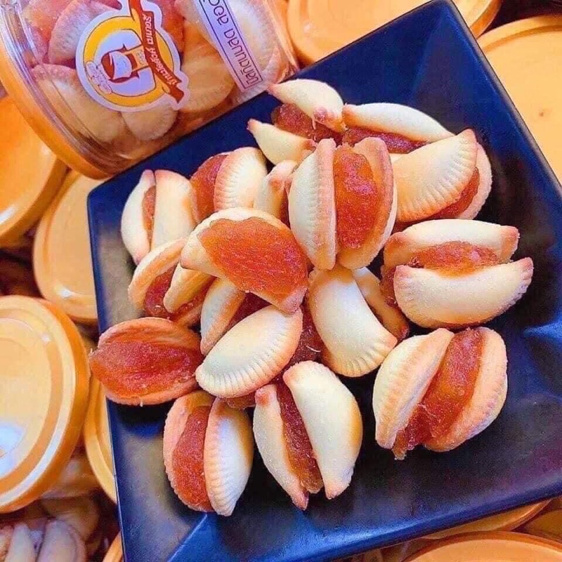 BÁNH SÒ KHÓM THÁI LAN KẸP NHÂN DỨA HŨ 350GR