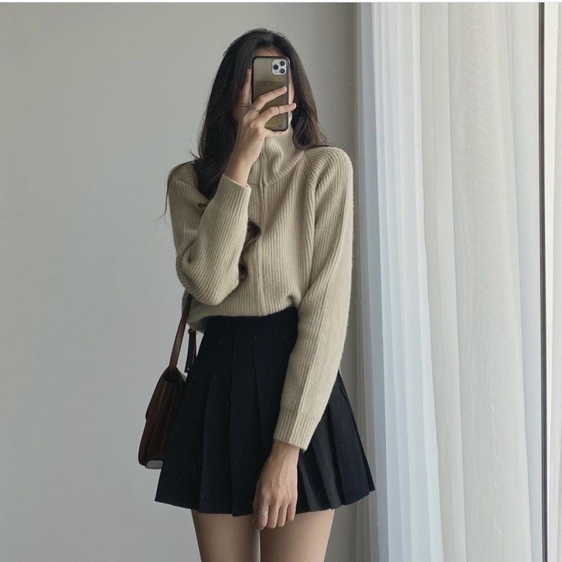 Chân Váy Tennis Xếp Ly _Dáng xòe. Lưng Cao. Có Quần trong kín đáo