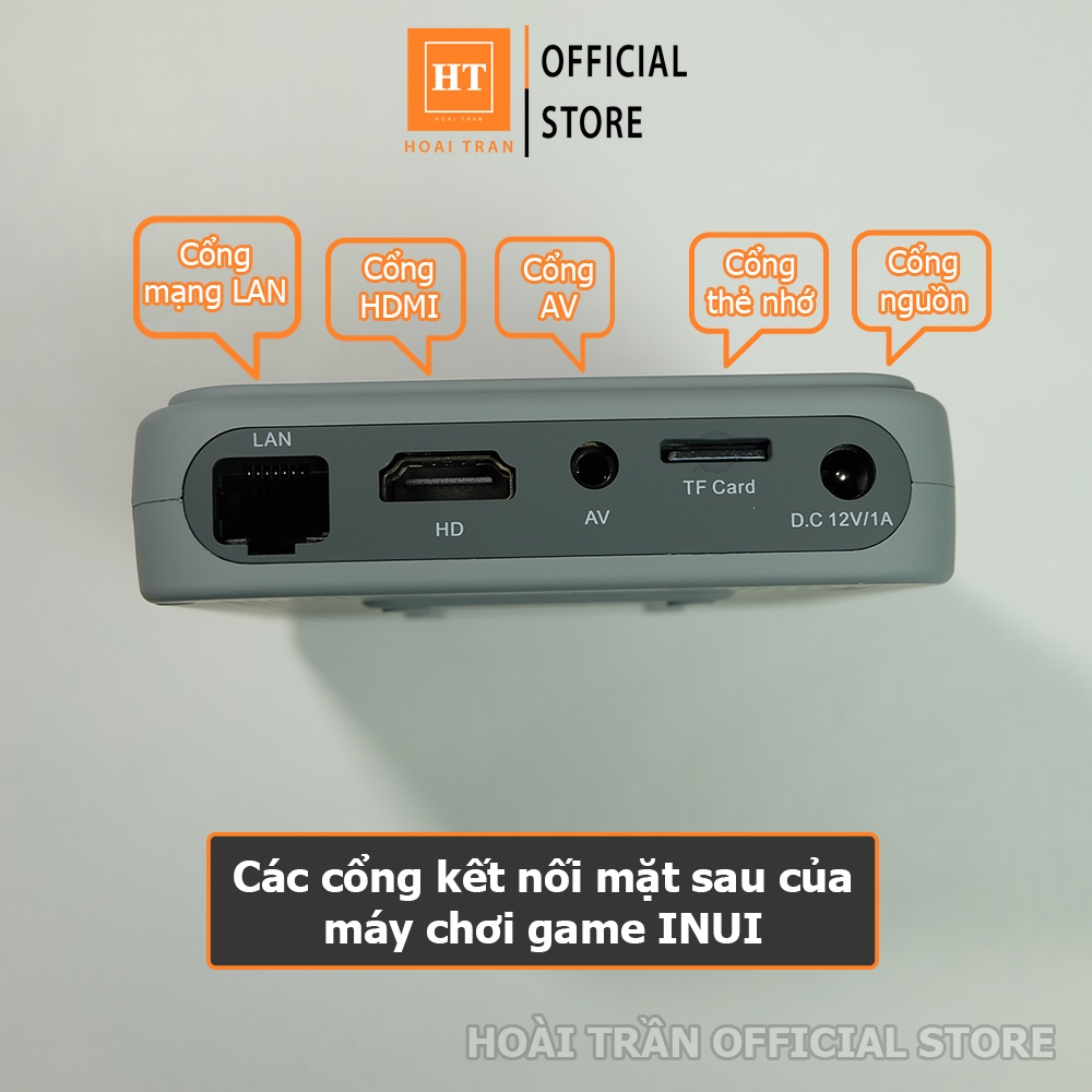 Máy chơi game INUI - X1 Pro, Android Box 4K HDMI - Hơn 50+ Hệ Giả Lập PSP/PS1/NEOGEO....