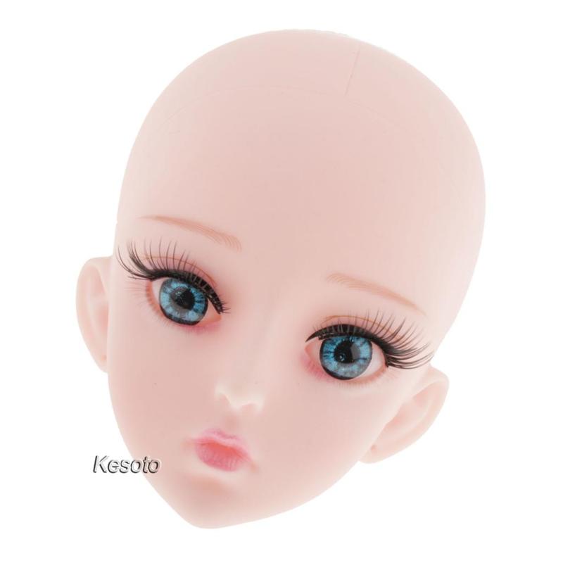 Khuôn Đầu Búp Bê 1 / 3 BJD OB Dùng Sửa Chữa Mắt Xanh Dương