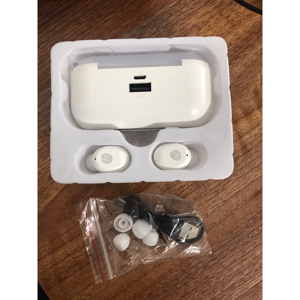 TAI NGHE Bluetooth Amoi F9 Kiêm xạc dự phòng-Pin trâu