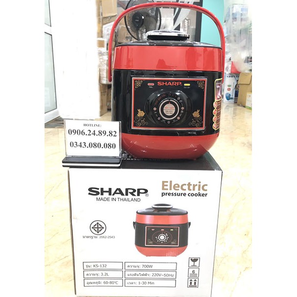 Nồi áp suất Sharp KS-132 - 3.2l