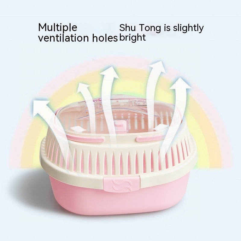 Lồng Di Động Màu Vàng Gọn Nhẹ Di Động Cho Thỏ / Chuột Hamster / Nhím / Heo Guinea / Gàng Cửa Hàng Bất Ngờ