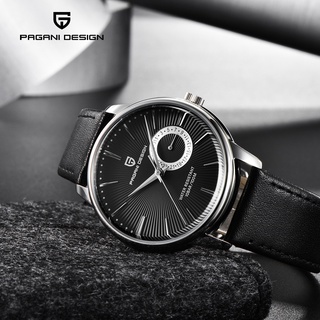 Pagani THIẾT KẾ Đồng Hồ Thể Thao Nam Dây Da Chống Thấm Nước Nhật Bản VH65 Đồng Hồ Nam Thép Không Gỉ Quà Tặng Ban Đầu Cho Bạn Trai PD-1654