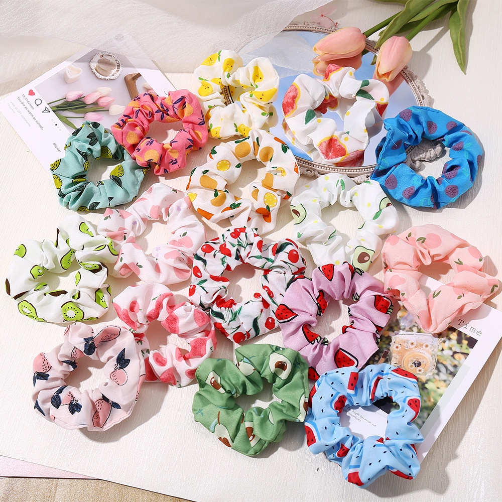 Dây buộc tóc vải scrunchies TOZZO cute dễ thương cho nữ phong cách hàn quốc siêu rẻ DV02