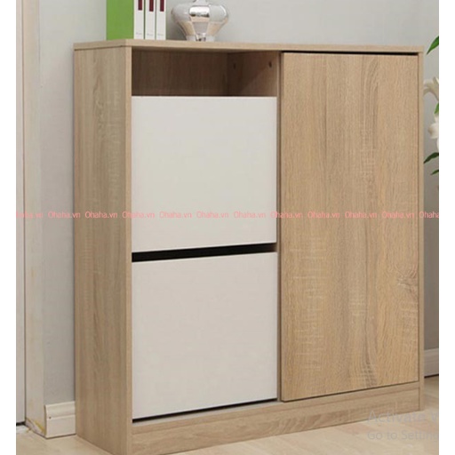 Tủ Giày Gỗ Cao Cấp Slide Ohaha - Kiểu nội thất lắp ráp