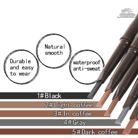 [Hàng mới về] Bút kẻ lông mày hai đầu dạng xoay lâu trôi chống thấm nước và mồ hôi | WebRaoVat - webraovat.net.vn