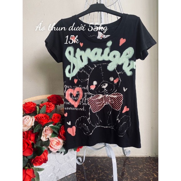 Áo thun  đen