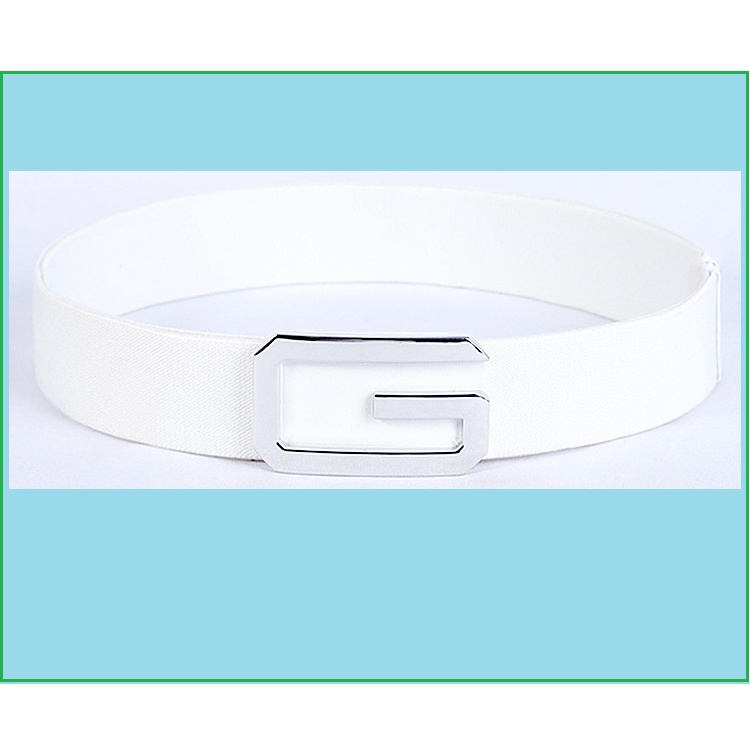 Thắt lưng chun golf chữ G, dây lưng thể thao co giãn, điều chỉnh được kích thước phù hợp với cả nam và nữ