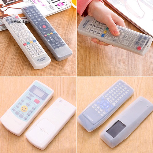 Vỏ bảo vệ remote điều khiển TV bằng silicon chống bụi không thấm nước