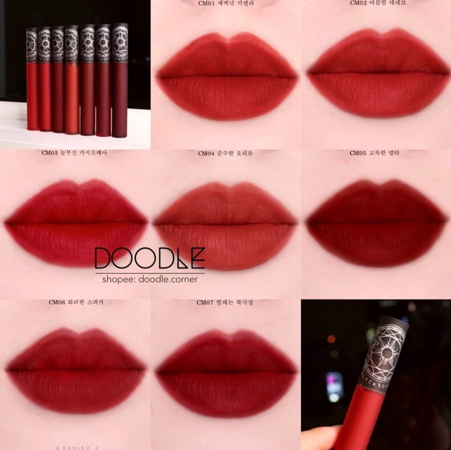 [Full 3 Version] Son kem lì Black Rouge Cream Matt Rouge (Có Sẵn) | BigBuy360 - bigbuy360.vn