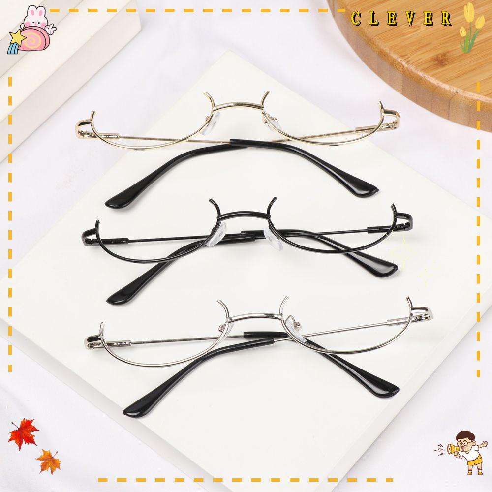Gọng kính một nửa bằng kim loại nhiều tùy chọn không tròng phong cách unisex