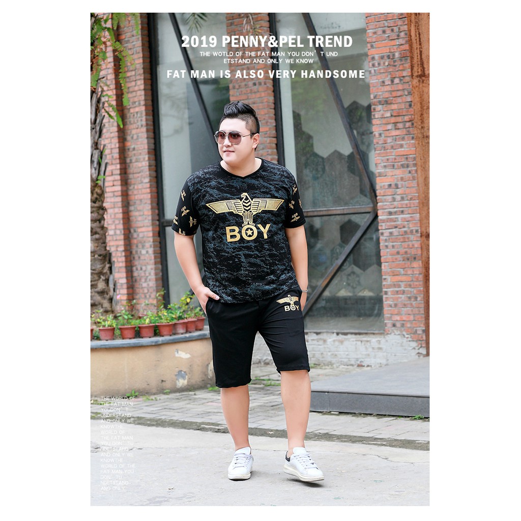 Áo thun nam họa tiết chữ Boy
