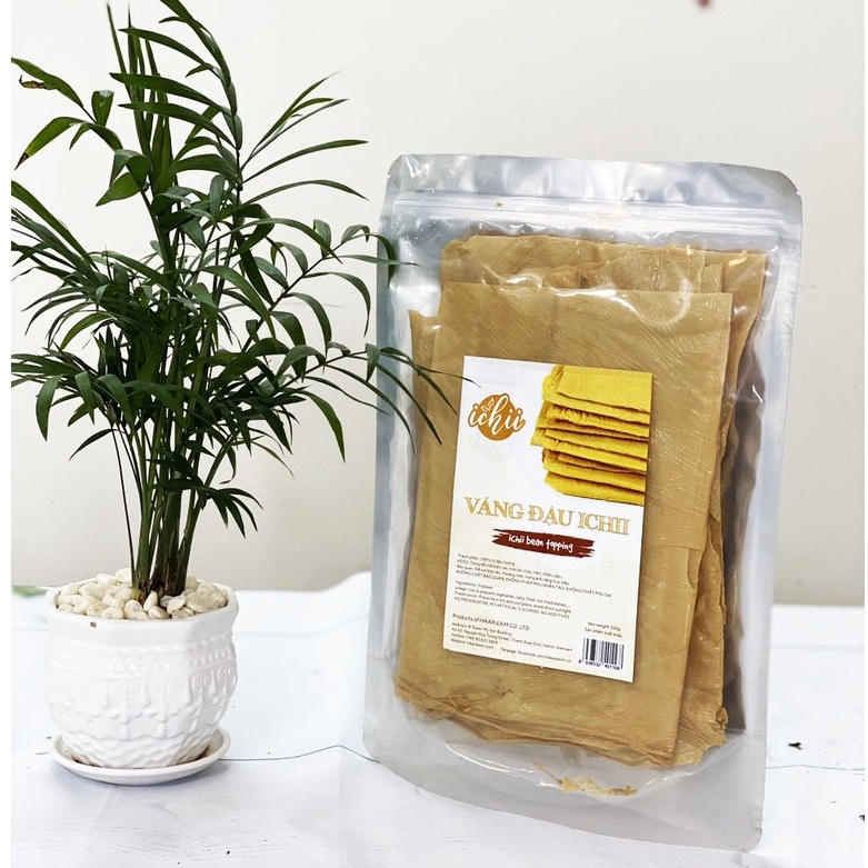 Váng đậu sạch Organic ICHII, keto ăn kiêng , Tàu hũ ki gói 250G