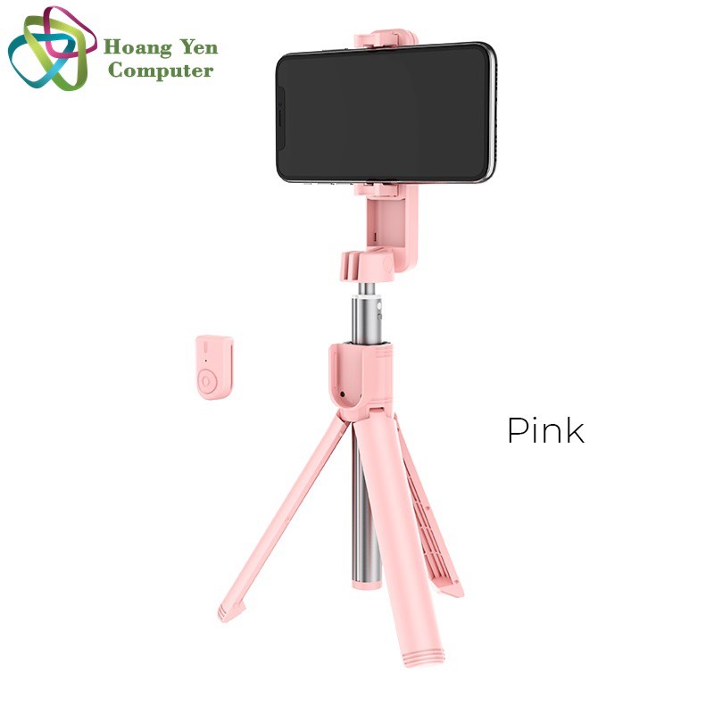 Gậy Tự Sướng Mini Kiêm Tripod Borofone BY5 Kết Nối Qua Bluetooth - BH 1 Năm