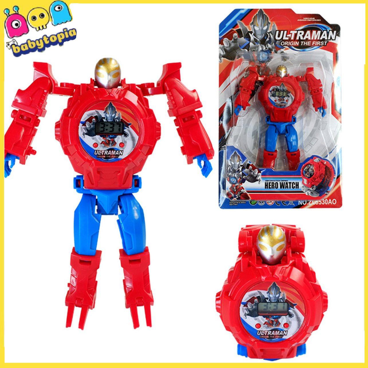 Đồng Hồ Nhựa Đồ Chơi Biến Hình Rô Bốt Cho Bé | BigBuy360 - bigbuy360.vn