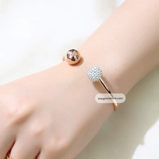 Vòng tay nữ titan Charm VH