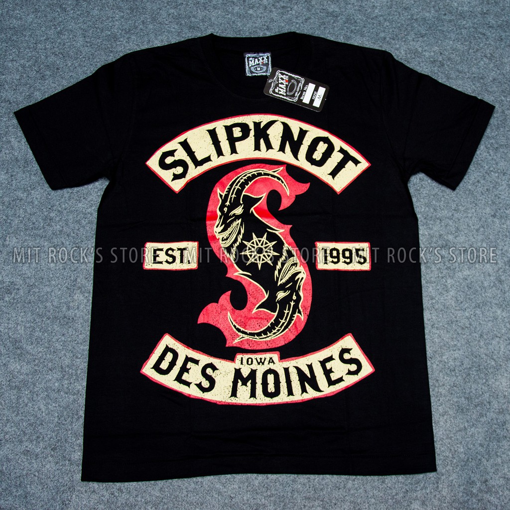 Áo Slipknot - Rock band tee - Áo Rock - Size S, M, L, XL, XXL - Áo Thái Lan