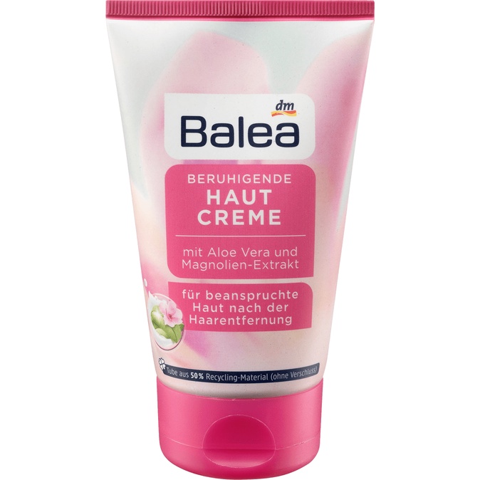 KEM ỨC CHẾ LÔNG MỌC - KEM DƯỠNG DA SAU WAX LÔNG - SAU CẠO LÔNG BALEA ĐỨC 125ML