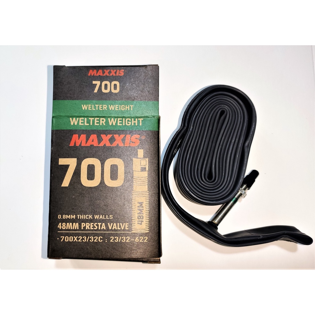 Ruột/săm xe đạp Maxxis 700X23C/32C 48mm/60mm/80mm FV Welter Weight Tube