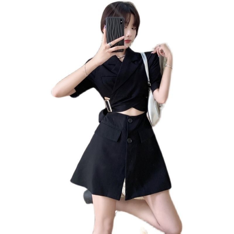 [Order] váy vest liền hở eo - Hàng Quảng Châu