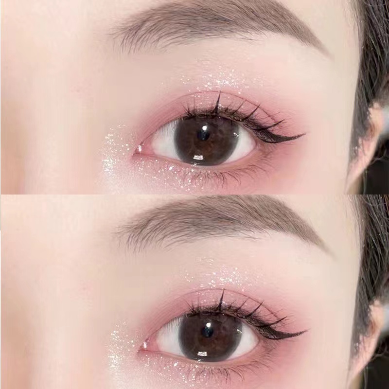 Bảng Phấn Mắt 3 Màu Lì / Nhũ Ngọc Trai Lấp Lánh Trang Điểm Làm Đẹp Lâu Trôi