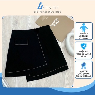 Quần giả váy bigsize 60-100kg vải tuyết mưa