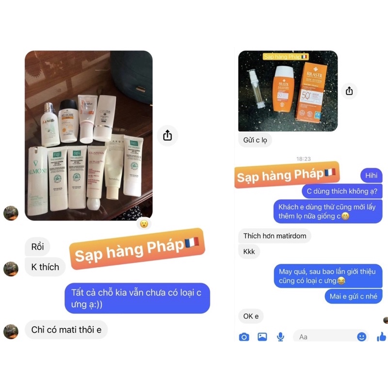 Kem chống nắng Rilastil Water Touch bản cũ kiềm dầu 10ml