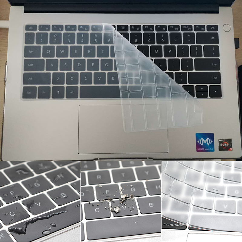 Tấm phủ bảo vệ bàn phím bằng silicone cho máy Huawei MateBook 13 14 D 14 15 D14 D15 X Pro 13.9 inch MagicBook 14 15